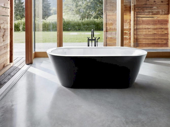 Badewanne Stahl BetteStarlet oval Sil-