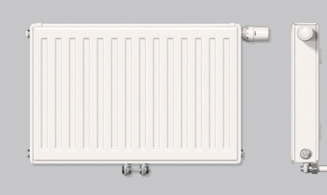 COSMO Profil-T6 M-Anschl. Flachheizk.