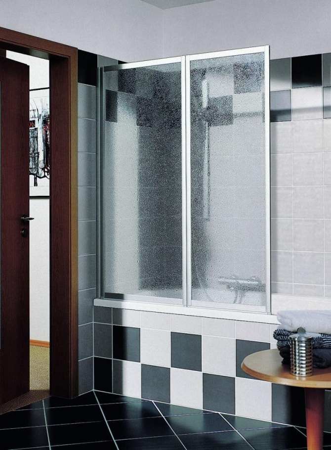 Faltduschwand Vario 2000  2-fluegelig