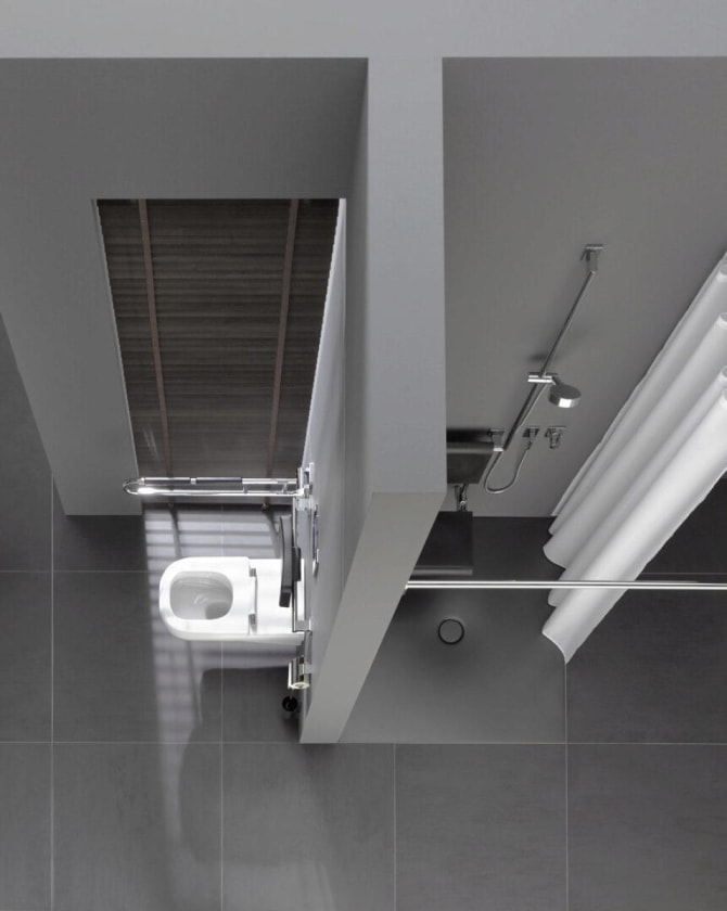 Stützklappgriff System 2 850mm