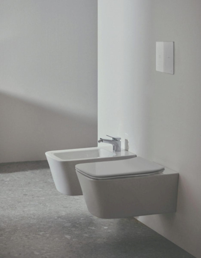 Wand-Bidet Blend Cube 1 Hl.