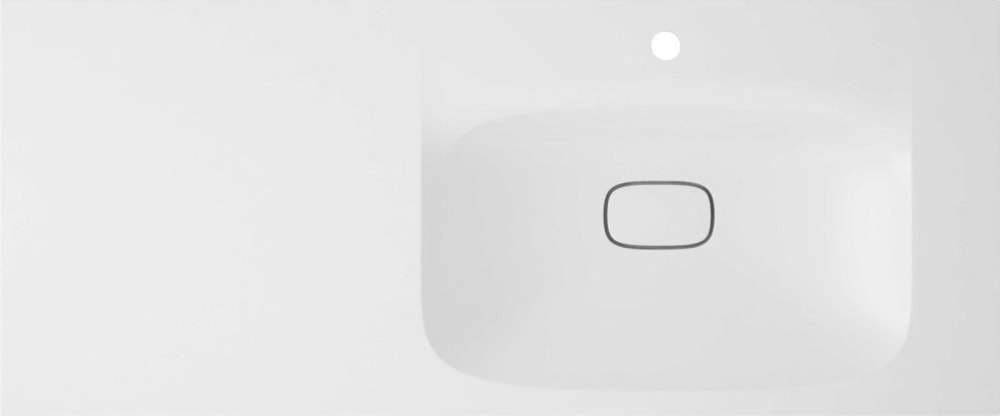 Möbelwaschtisch vogue 120x50cm asym.re.