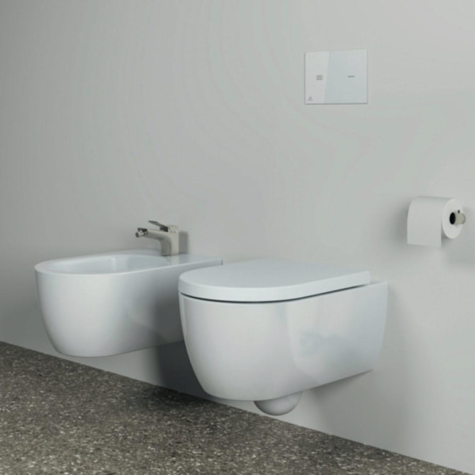 Wandtiefspül-WC Blend Curve AquaBlade