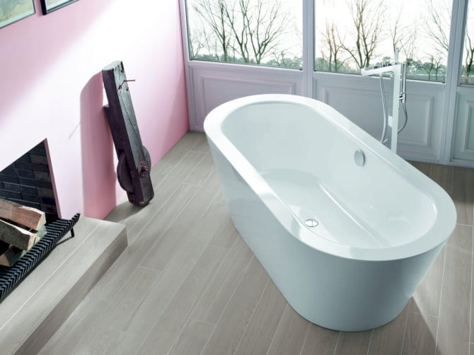 Badewanne Stahl BetteStarlet oval Sil-