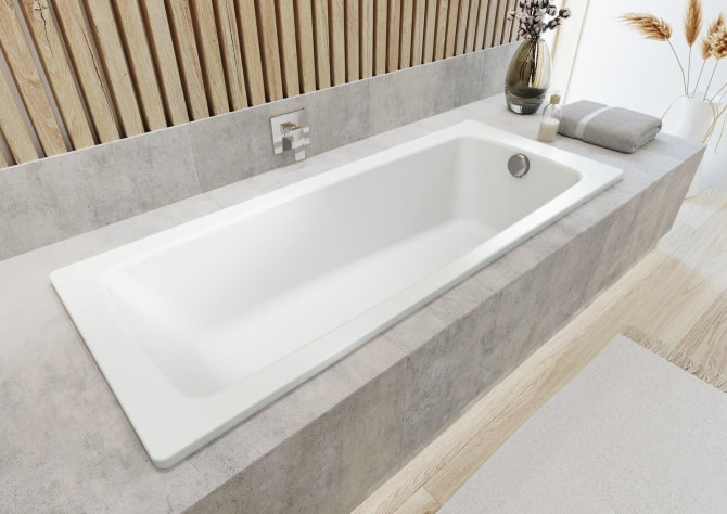 Badewanne Stahl Cayono 170x75cm