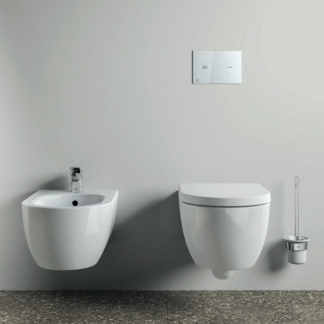 Wand-Bidet Blend Curve 1 Hl.