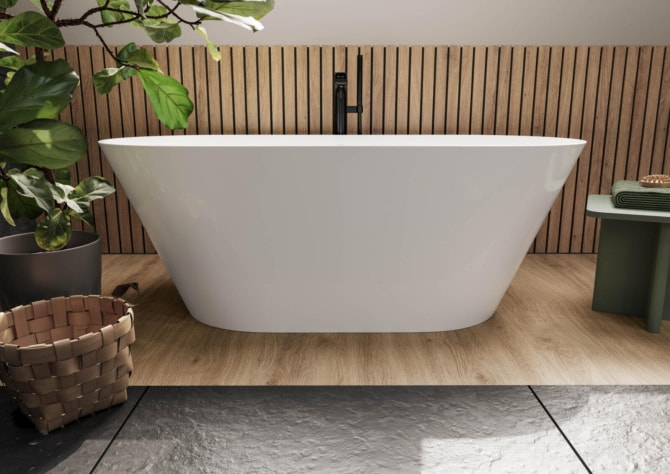 Badewanne Acryl V3 freistehend 170x75cm
