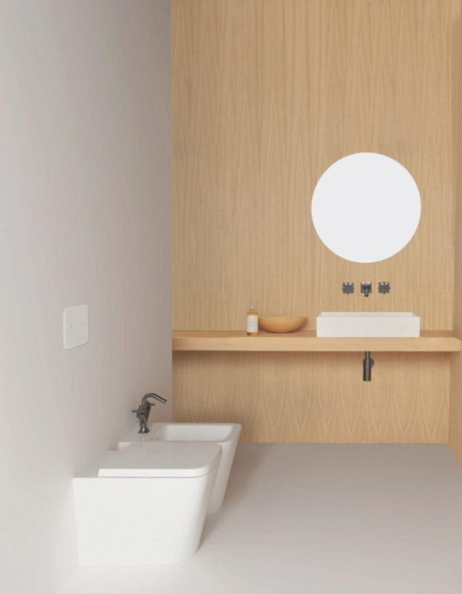 Stand-Bidet Blend Cube 1 Hl.