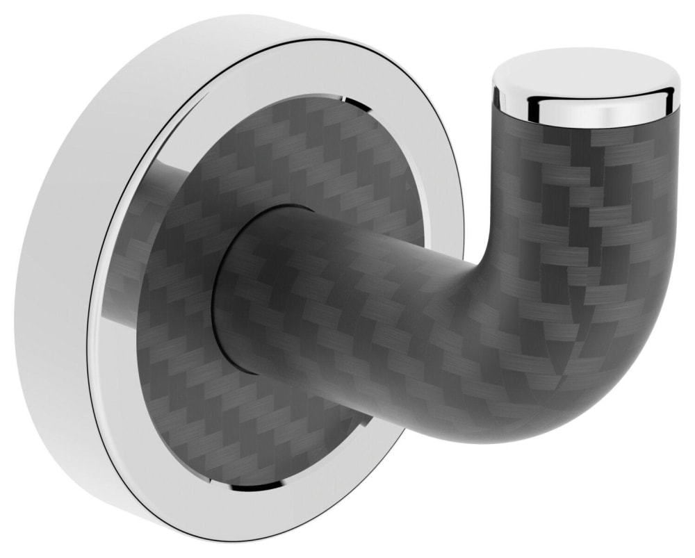 Handtuchhaken 53mm verchromt/carbon