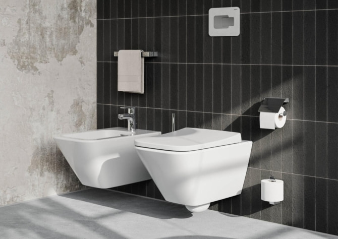 Wand-Bidet derby V3 edge weiss