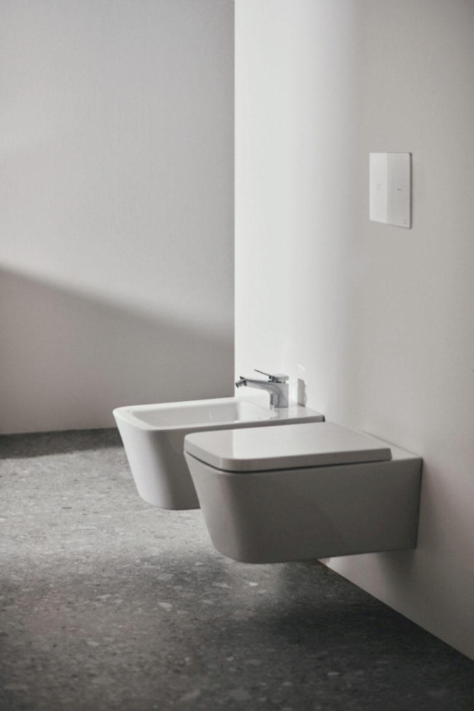 Wand-Bidet Blend Cube 1 Hl.