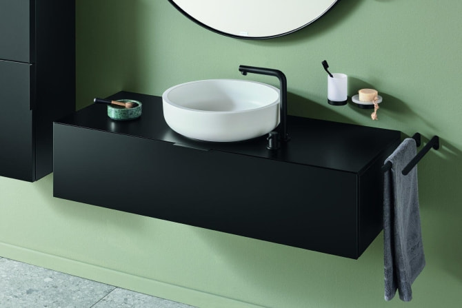 Aufsatzschale white 45cm rund