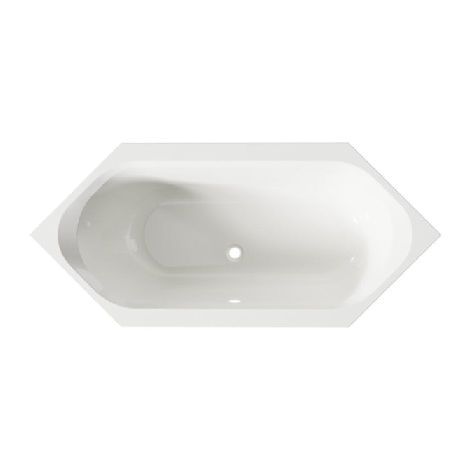 Sechseck-Badewanne Acryl one