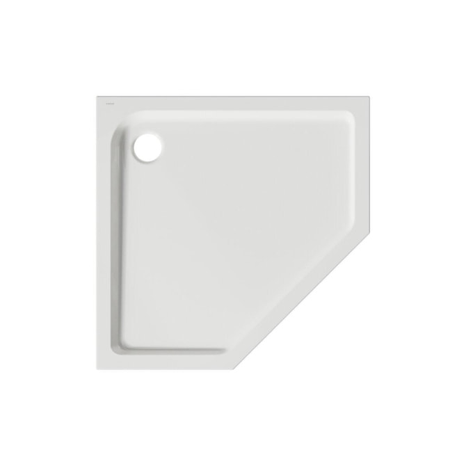 Fünfeckduschwanne Acryl one 90x90x2.5cm