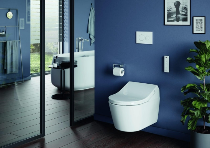 TOTO RP Wand-WC randlos weiß