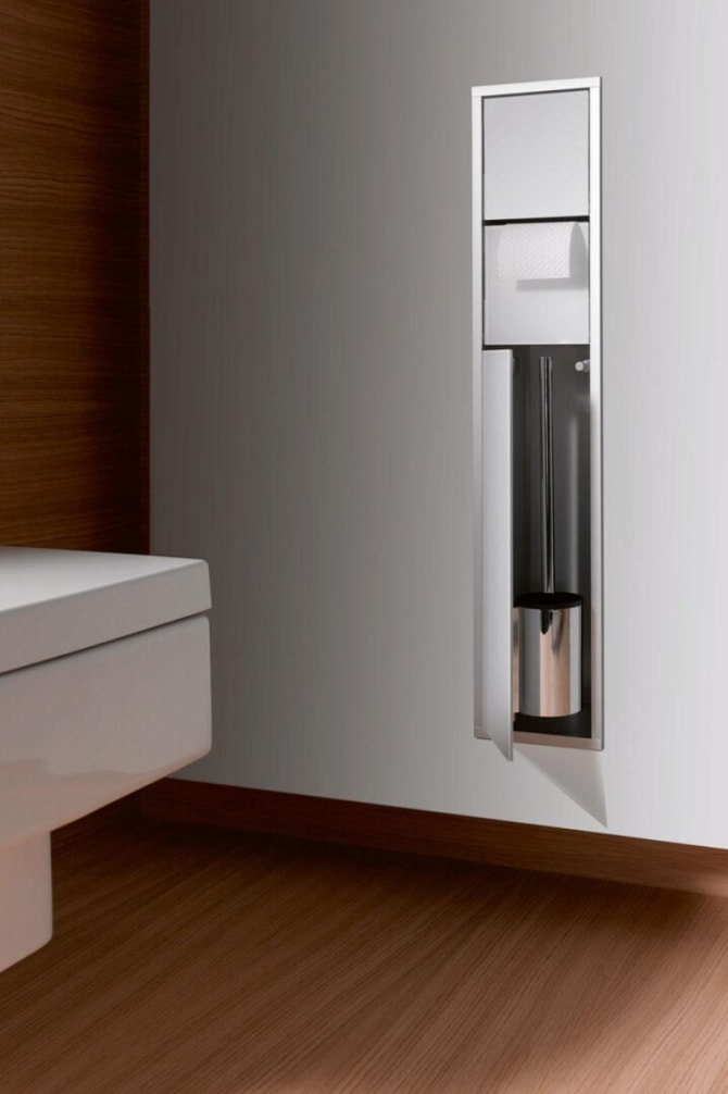 UP-WC-Modul EMCO ASIS chrom / optiwhite