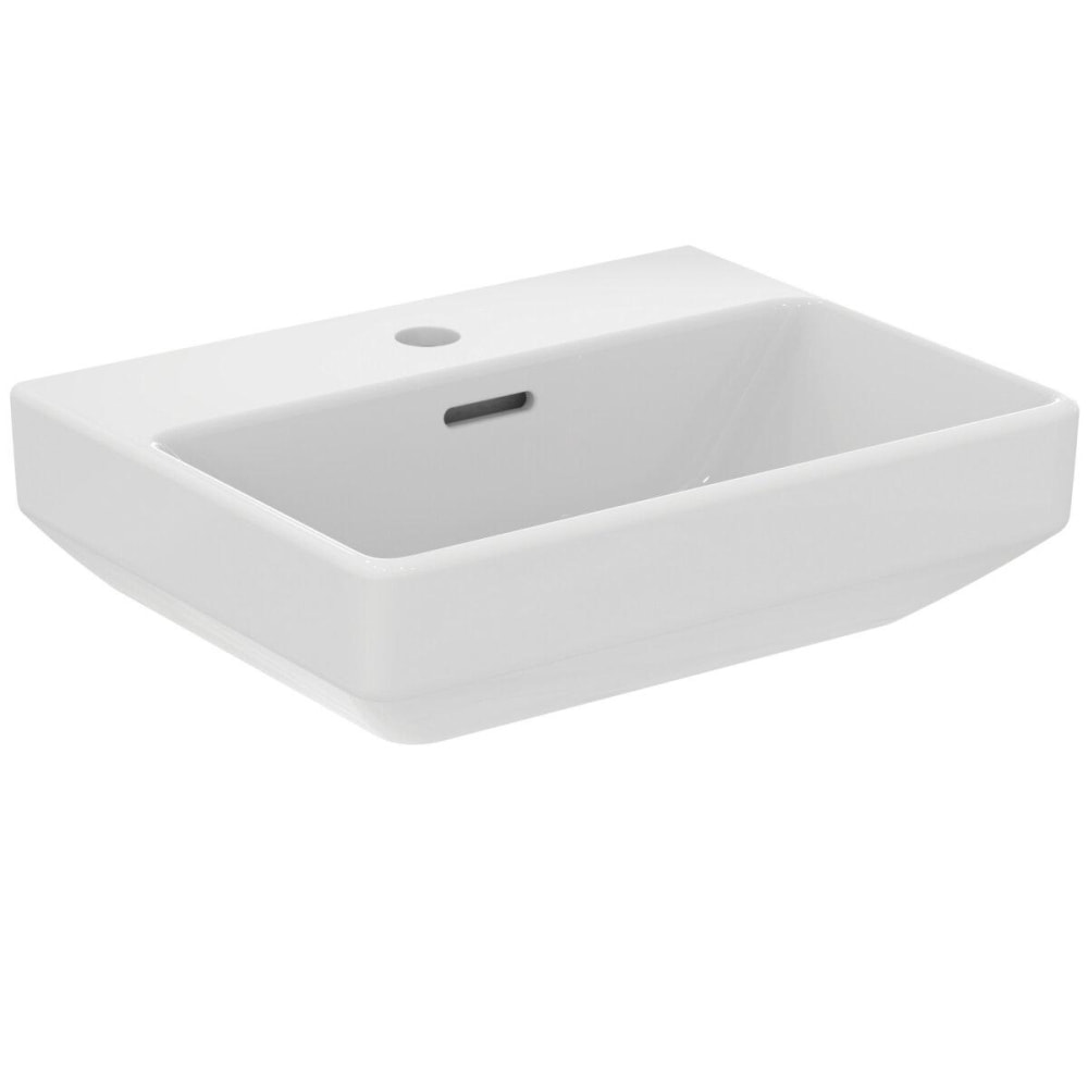 Handwaschbecken derby V3 edge 45x35cm ws