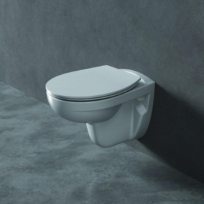 Wand-Tiefspül-WC Eurovit weiss