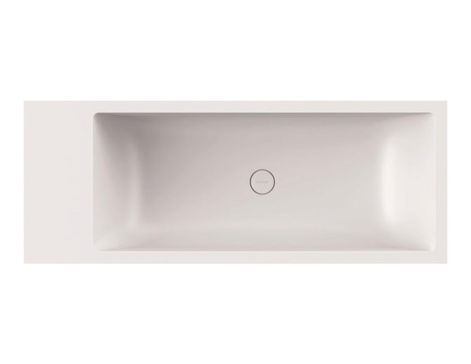 Badewanne MW white freistehend 198x80cm