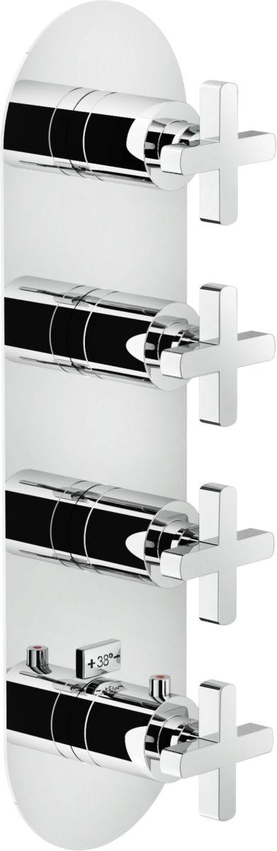 Fertigmontageset für UP-Brauseth. Lira