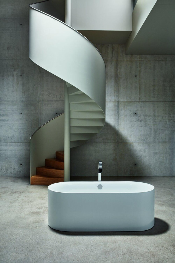 Badewanne Stahl BetteLux oval Silhouette