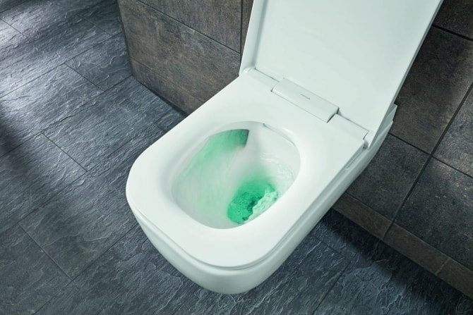 derby AQUAWASH Dusch-Wand-WC komplett