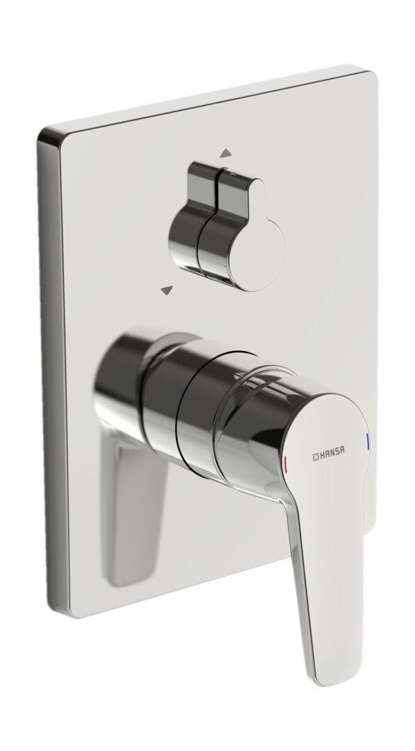 Farbset Wannenbatterie Hansapolo eckig