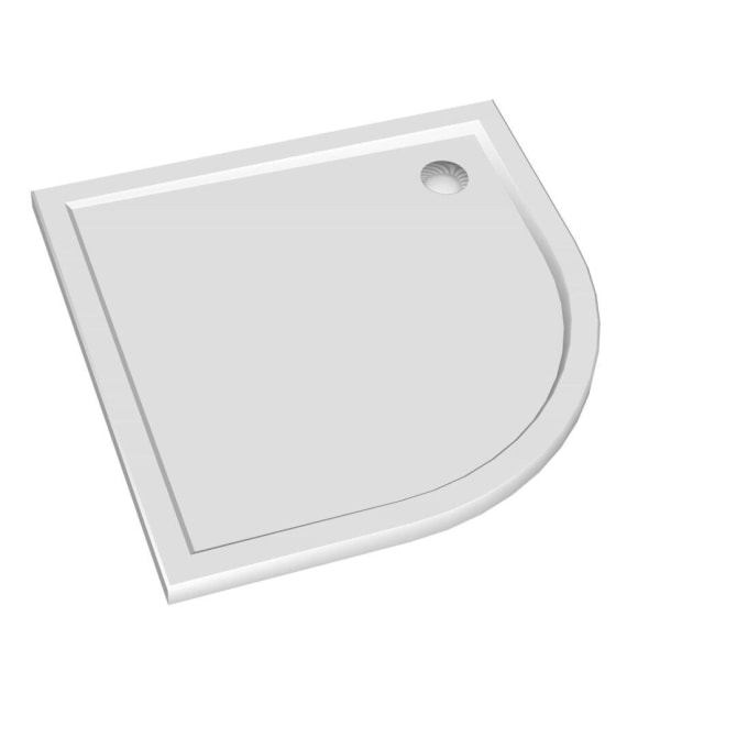 Viertelkreis-DW Hüppe Purano 90x90x4.0cm