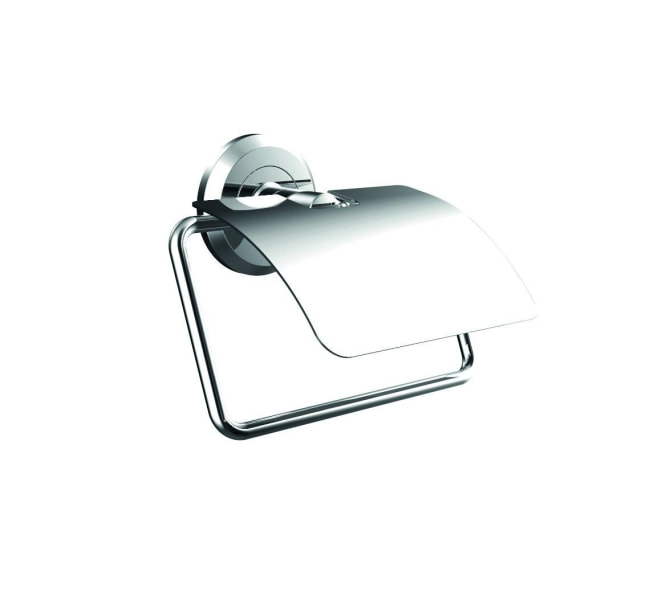 Papierhalter one mit Deckel verchromt