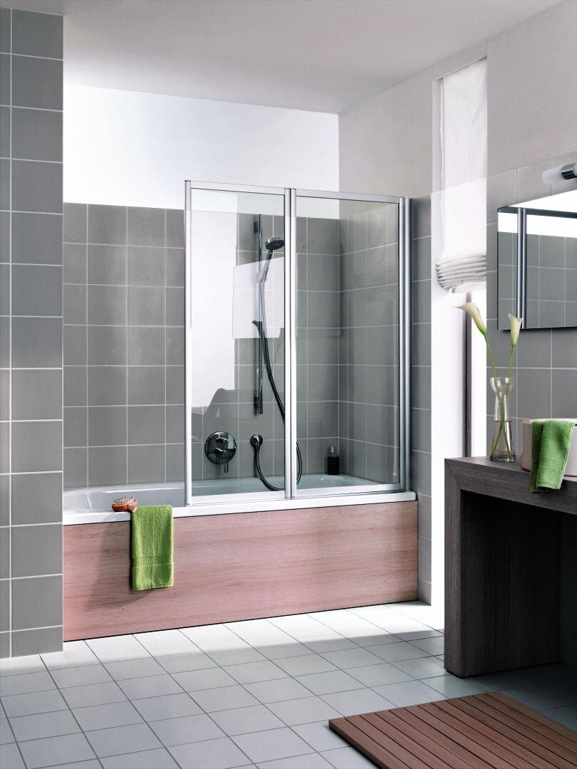 Faltduschwand Vario 2000  2-fluegelig