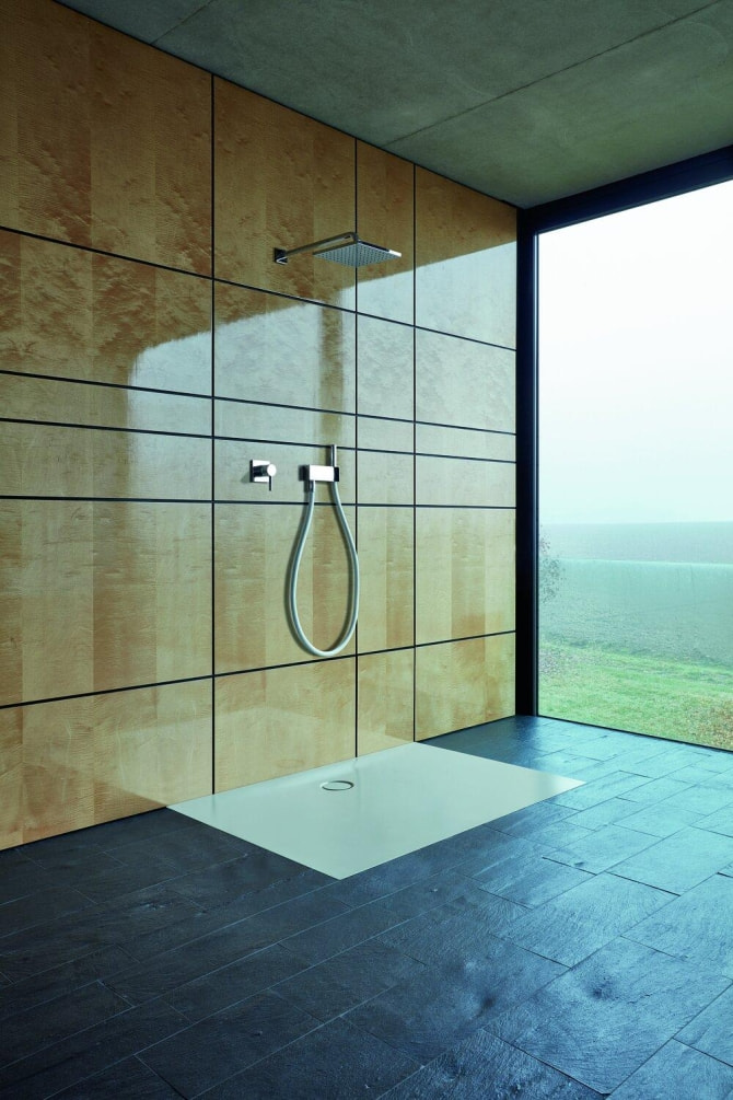 Duschwanne BetteFLOOR Side 100x100cm