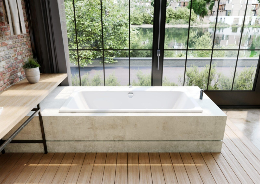 Badewanne Asymmetric Duo 170x80x42cm