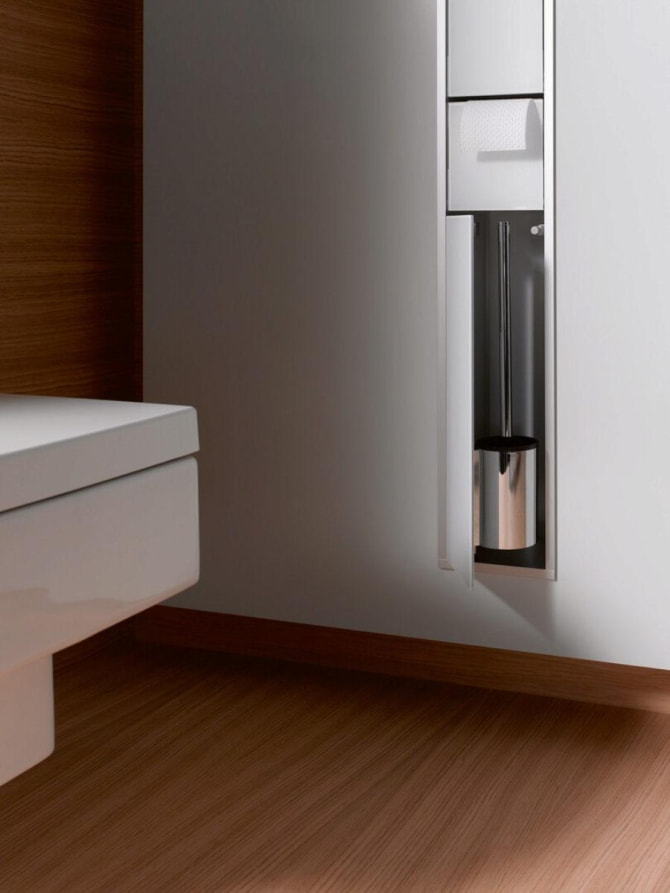 UP-WC-Modul EMCO ASIS chrom / optiwhite
