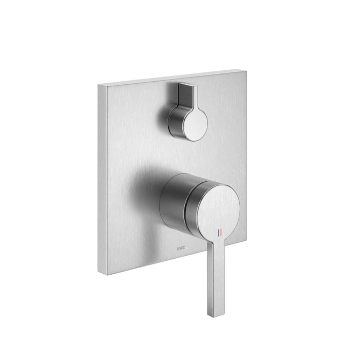 Farbset Badebatterie AVA E brushed steel