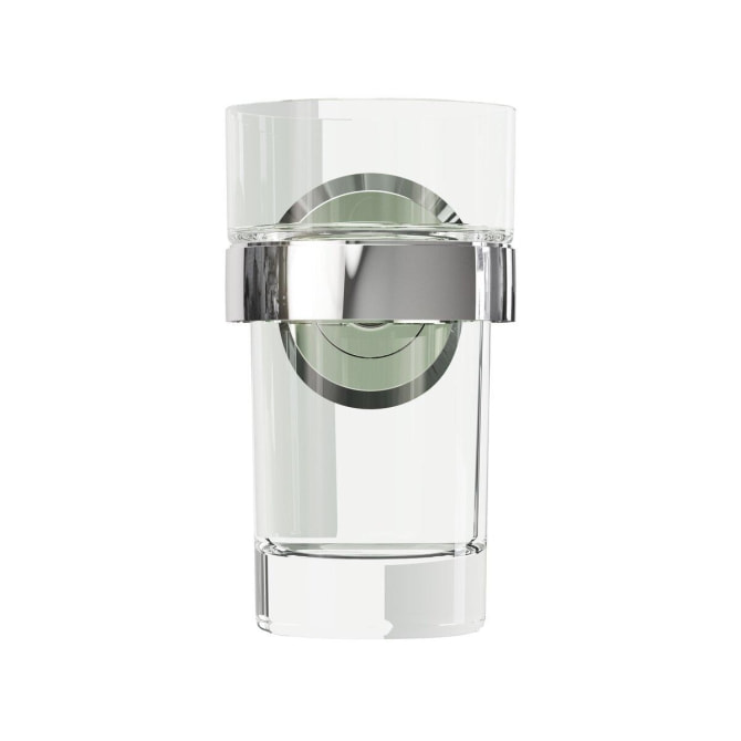 Glashalter one verchromt