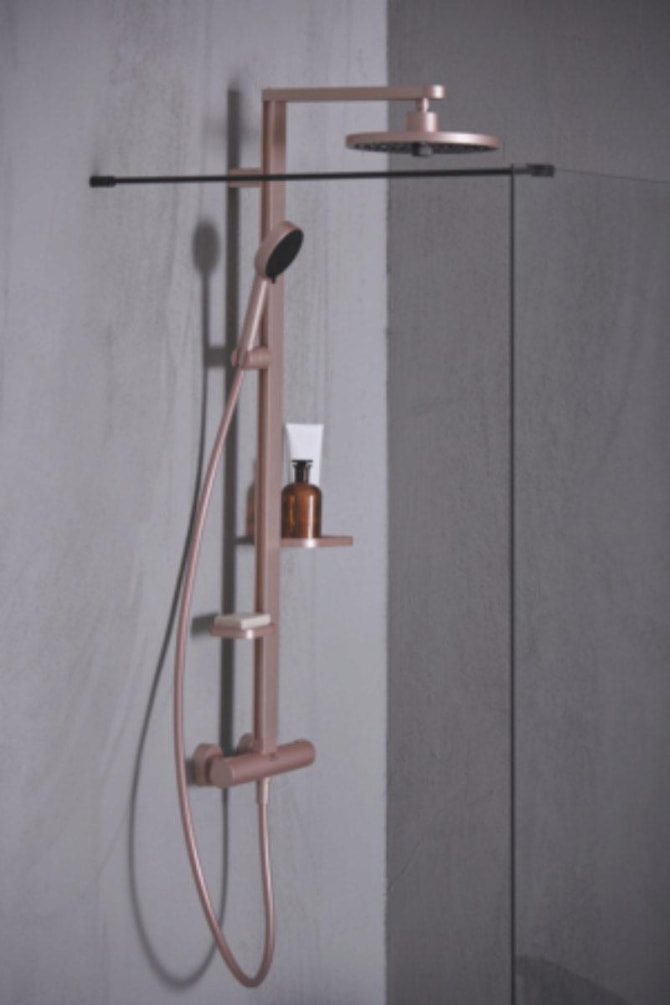 IS Duschsystem Alu+ m.CTherm Brausethem.