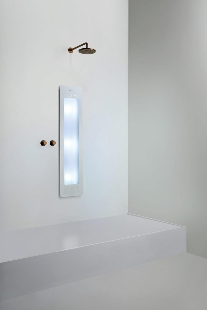 Sunshower Round line Medium Plus White