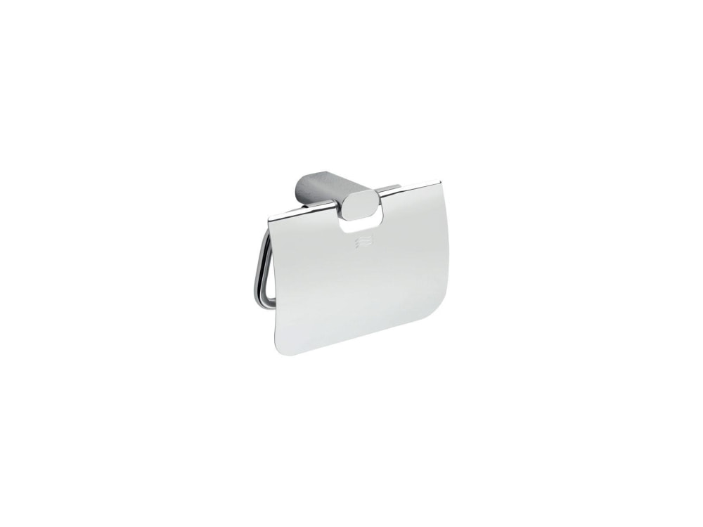 Papierhalter Mito m.Deckel verchromt
