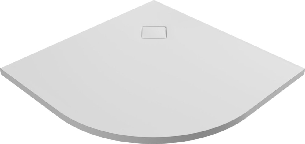 Viertelkreis-DW V3 Mineralguss 90x3,0cm