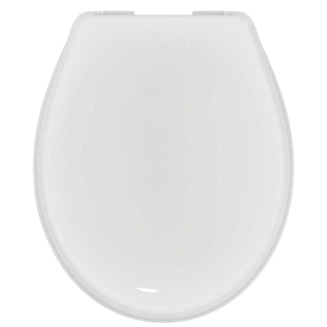 WC-Sitz Eurovit rund m.Deckel weiss