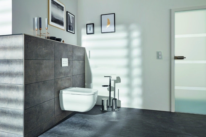 derby AQUAWASH Dusch-Wand-WC komplett