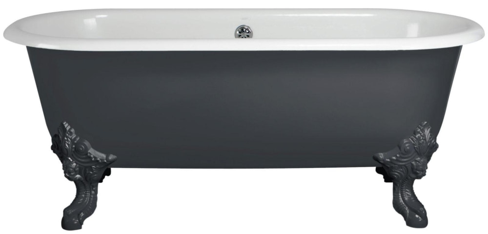 Gussbadewanne Cleo 175x80cm freistehend