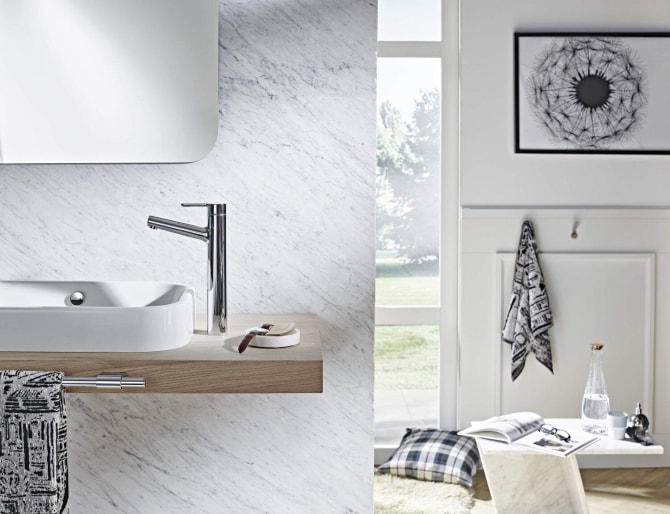 Einhand-Waschtischbatt.Hansadesigno NEU