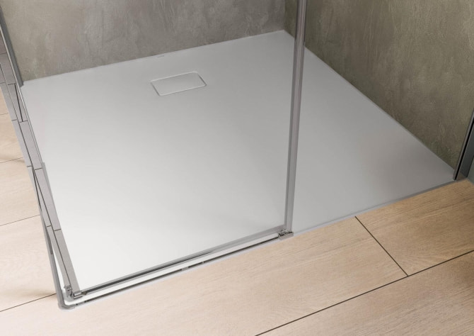 Duschwanne V3 Stahl 80x80x3,2cm