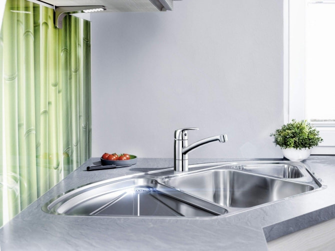 Einhand-Spültischbatterie Hansapinto