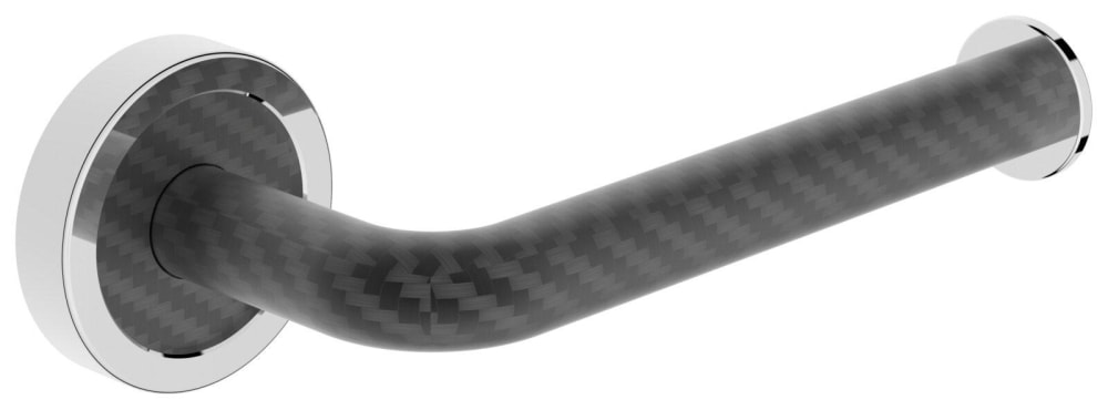 Papierhalter o.Deckel verchromt/carbon