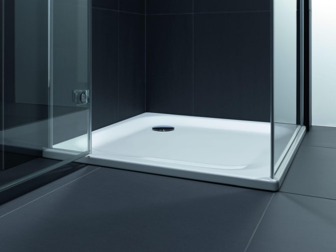 Duschwanne Stahl Bette 90x90x2.5cm