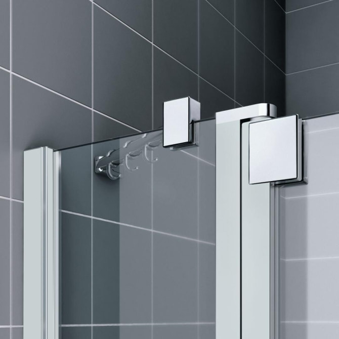 Eckhälfte m.Festfeld Raya 900x2000mm re.