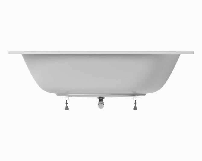 Einbauwanne Acryl vogue 190x120cm weiss