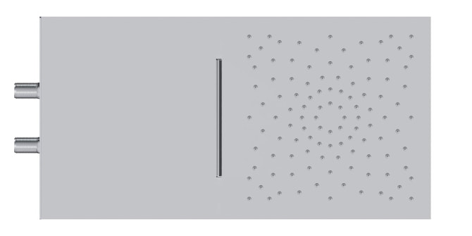 ShowerDesk mit Wasserfall individual 4.0